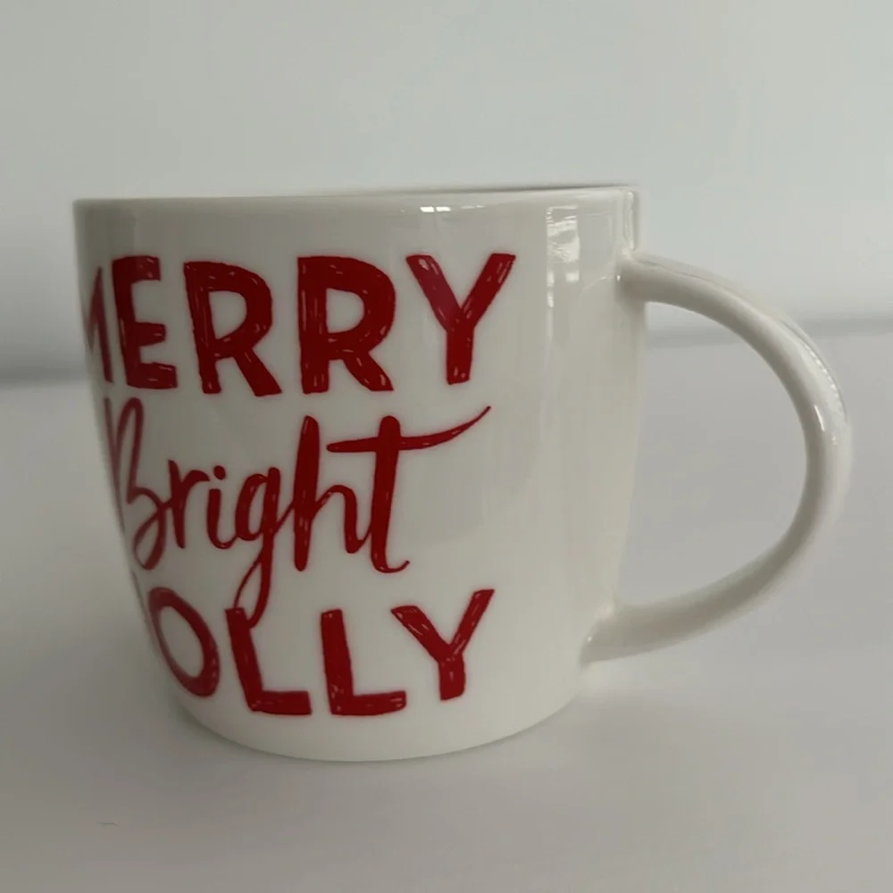 Starbucks Merry Bright Jolly Christmas Mug 2016